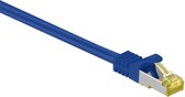 Wentronic 91592 - Câble réseau - RJ45 - 1,5 m - Bleu