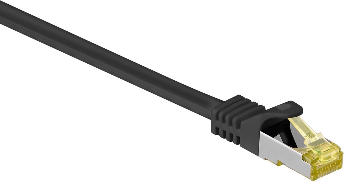 Wentronic 91617 - Cat 7 STP-kabel - RJ45 - 3 m - Zwart