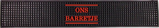 Olympia rubberen barmat 45 x 30cm - F977 - De Leverancier voor de Horeca