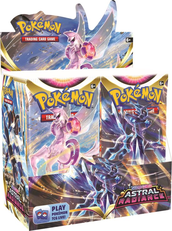 Onderdrukking Nebu Zeeanemoon Pokemon Sword & Shield Astral Radiance Booster Box - Pokémon Kaarten |  Games | bol.com