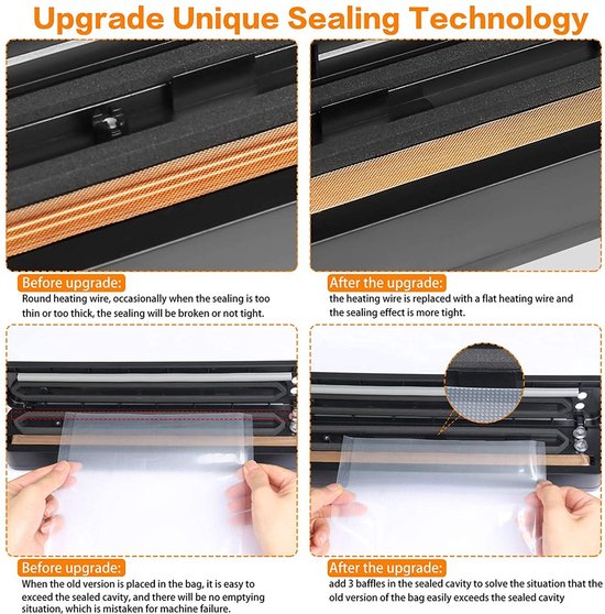 Rubans Isolants Pour Machine Sous Vide - Adhésif Haute Température, Idéal Pour Sceller Et Réparer Les Sacs De Conservation
