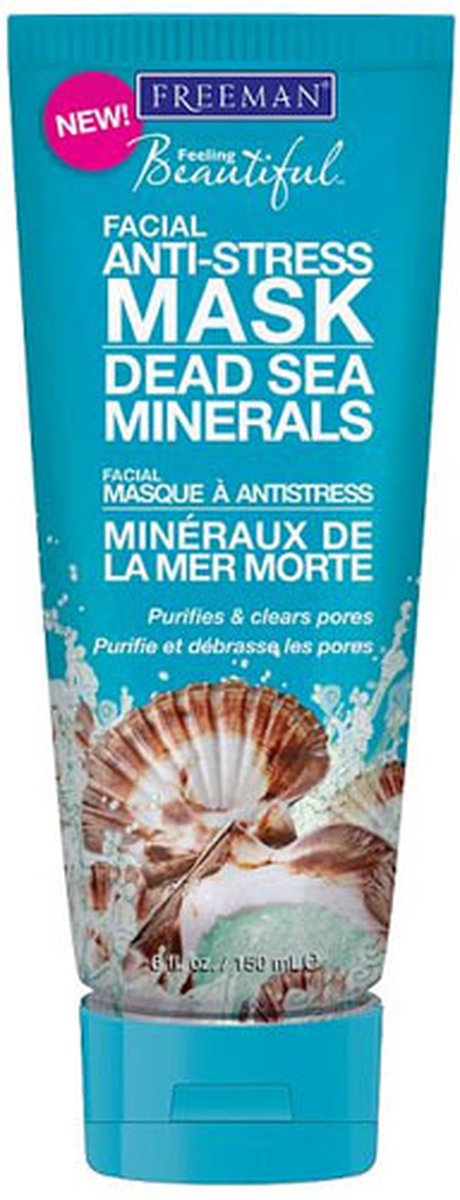 Freeman - Anti Stress Facial Mask Dead Sea Minerals anti stress facial mask with minerals from the Dead Sea - 150ml