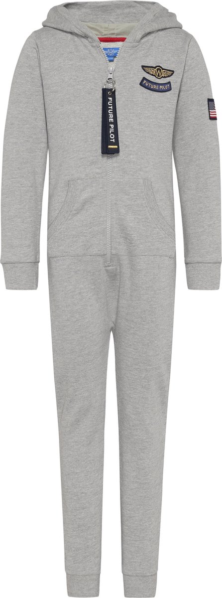 Wick Wings - USA Pilot - Onesie - Jumpsuit - 100% Katoen - Nekkussen - 158/164