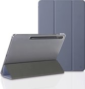 Phreeze Tri-Fold Hoes - Geschikt voor Samsung Galaxy Tab S7 Case - 11 Inch - Tri Fold Standaard Hoes - Paars - SM-T870, SM-T875, SM-T876B