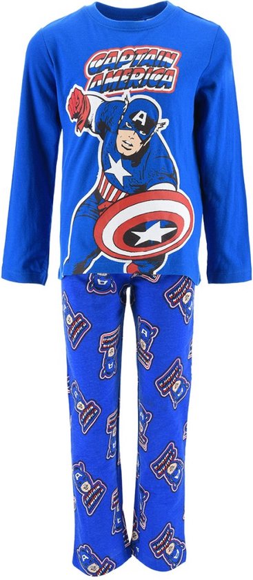 Avengers - Pyjama Marvel Avengers - jongens - blauw - maat 104