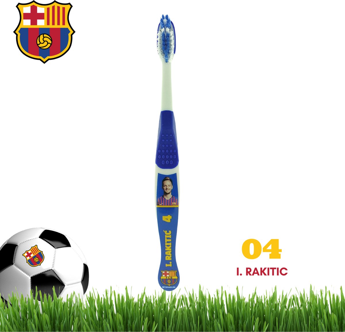 FC Barcelona Fan Club Tandenborstel – 04 I. Rakitic