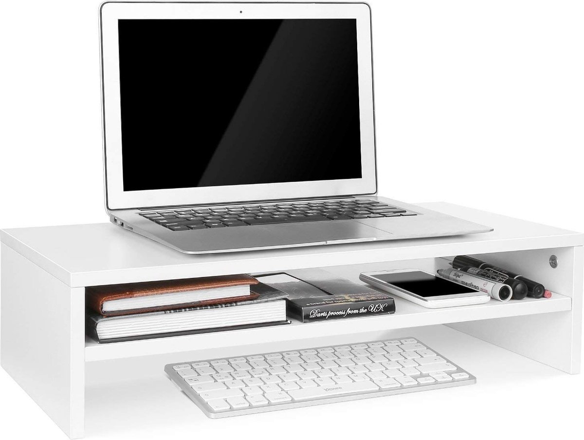 Laptop Houder - Laptop Standaard - Bed Tafel - Laptop Tafeltje - Cadeautip - Bank Tafeltje - Zwart
