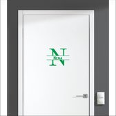 Sticker pour porte avec nom - Nena - Vert