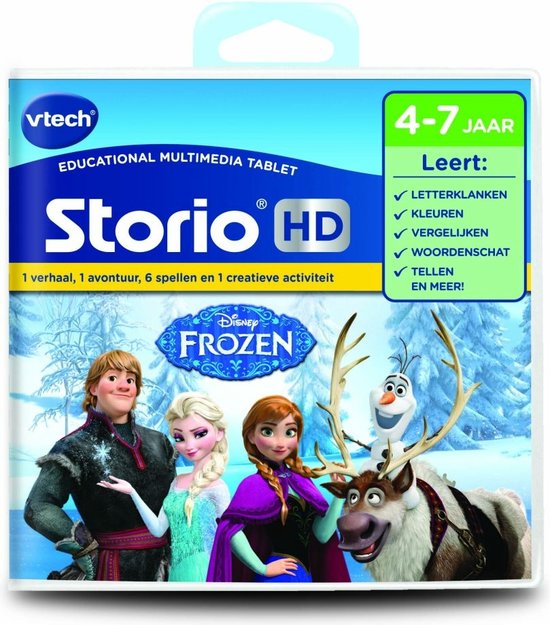 VTech Storio 4-7 ans Disney Frozen - Jeu | bol.com