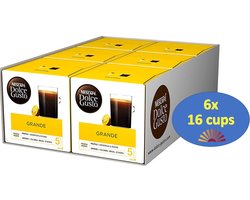 Nescafe Dolce Gusto grande 6 x16 cups = 96 koffiecups