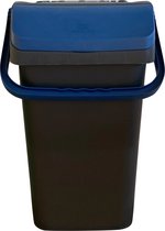 Poubelle Mari 40 litres - poubelle - bleu - papier de tri des déchets - PMD - poubelle de tri - poubelle de tri