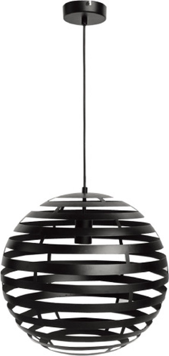 Sunset - Hanglamp - rond - staal - zwart - 40cm - 1 lichtpunt