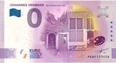 0 Euro biljet Nederland 2021 - Vermeer Het Straatje LIMITED EDITION