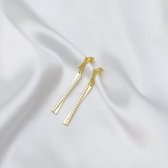 Akello Gold Bar Earrings