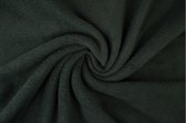 10 meter fleece stof - Antaciet - 100% polyester