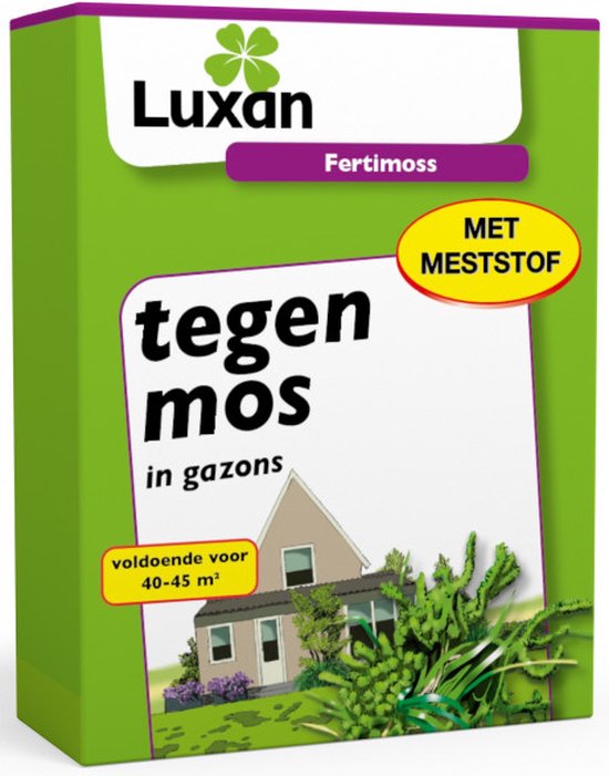 Luxan Mos Bestrijdingsmiddel Voor Het Gazon 3.5 kg. - Voor 40 - 45 M2 - Garden Select