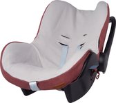 Baby's Only Baby autostoelhoes 0+ Classic - Hoes voor autostoel groep 0+ - Geschikt voor Maxi-Cosi - Stone Red - Geschikt voor 3-puntsgordel