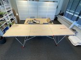 Table de papier peint Euroline - Base en aluminium - 100 x 300 cm