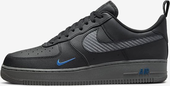Nike Air Force 1 07 LV8 J22 heren sneaker zwart wit grijs maat 44.5 bol