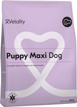 Vetality Puppy Brokken - 3 x 3 kg Puppy Voer - Voor Puppy's van Grote Rassen - Voor Pups Tot 15 Maanden