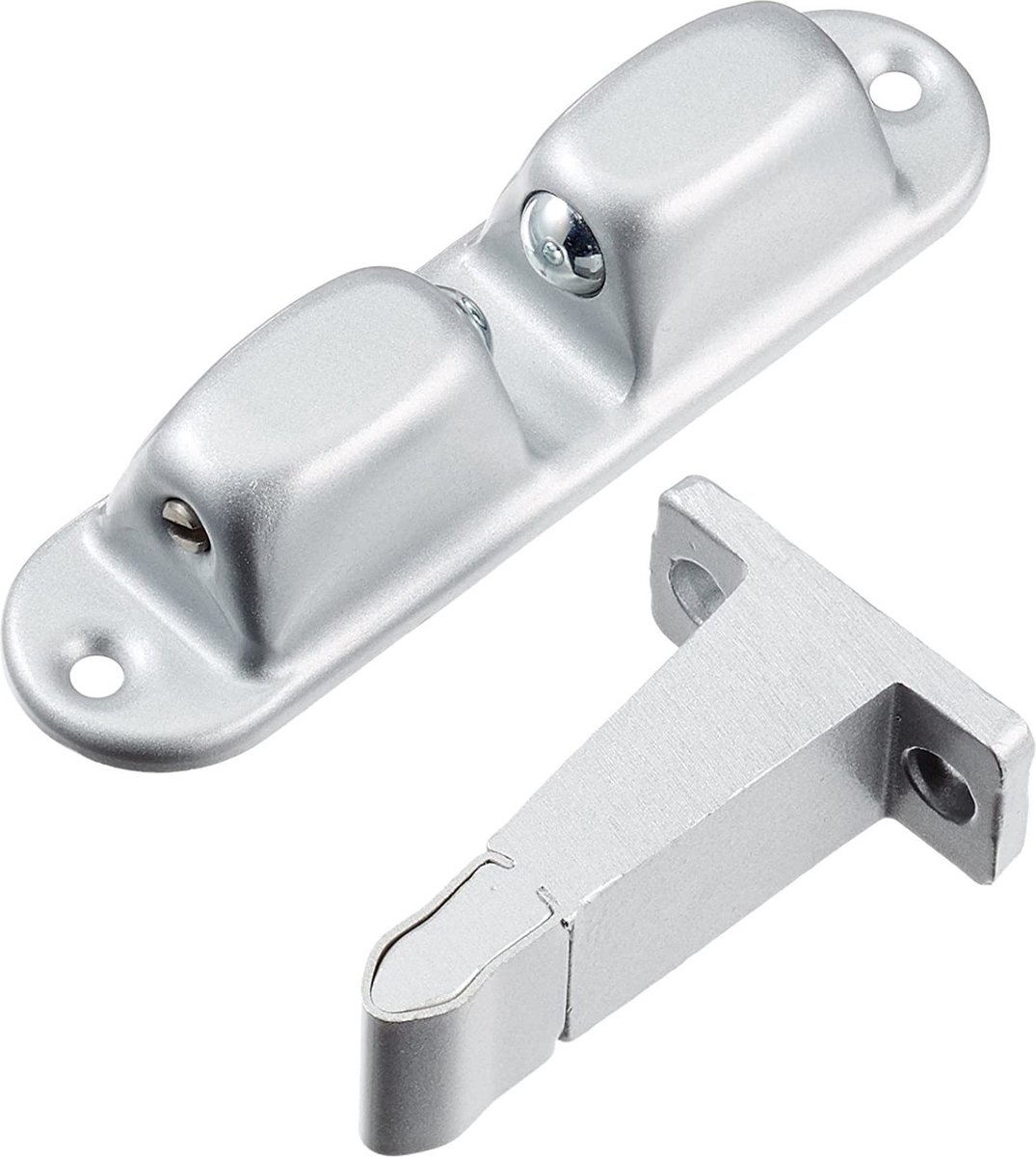 KWS deurstopper/deurvastzetter muurmontage 70mm afstand alu