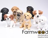 Farmwood Animals Tuinbeeld Puppie h15cm (1 stuk) assorti