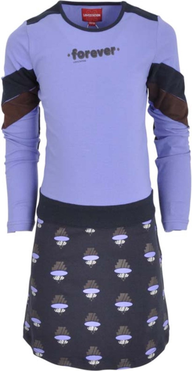 Lovestation22-Girls Dress Lourdes-Purple