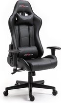 GTRacer Pro - Game Stoel - Gaming Stoel - Ergonomische Bureaustoel - Gamestoel - Verstelbaar - Gaming Chair - Zwart