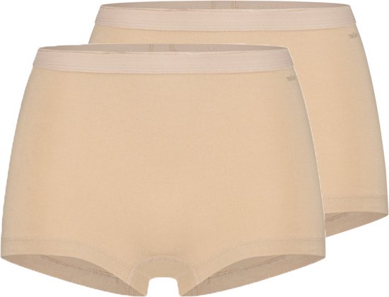Ten Cate Lot de 2 Shorts Basic pour femme Bio - 32279 - S - Beige