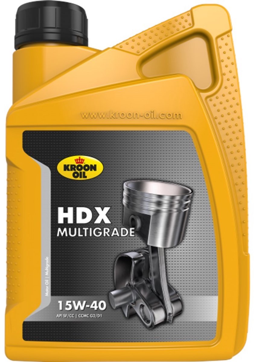 Kroon-Oil HDX 15W-40 - 00204 | 1 L flacon / bus