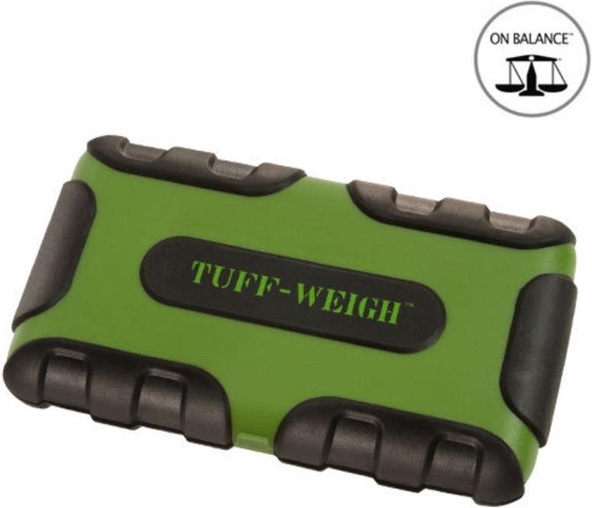 On Balance Tuff-Weigh Groen / Zwart Digitale Precisie Weegschaal 0.01 tot 100 Gram Nauwkeurig