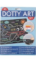3D Dotty Art set - Vliegtuig