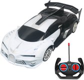 Jiatoys Superautos - Voiture Contrôlable - Voiture RC Auto - Voiture Jouets Adultes & Enfants - Bugatti Wit/ Zwart