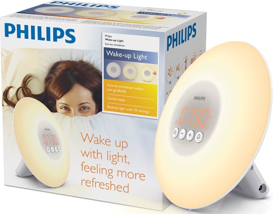 2. Philips HF3500/01 - Wake-up light wit