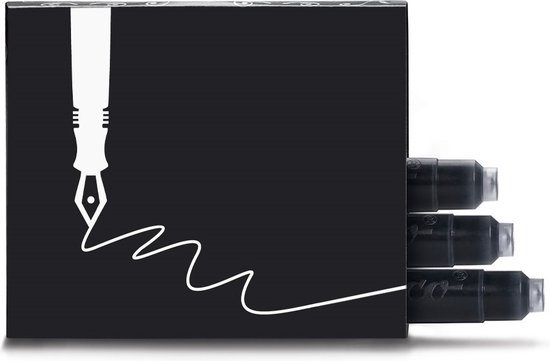 Kaweco (3pc) - Stylo Plume CLASSIC SPORT NAVY Stylo Plume - Fin - Nostalgie Oktogonal Clip Vergoldet - Boîte Recharges