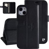 Pierre Cardin hoesje voor iPhone 13 - Book Case hoesje - Pasjeshouder voor 3 pasjes - Magneetsluiting - Zwart