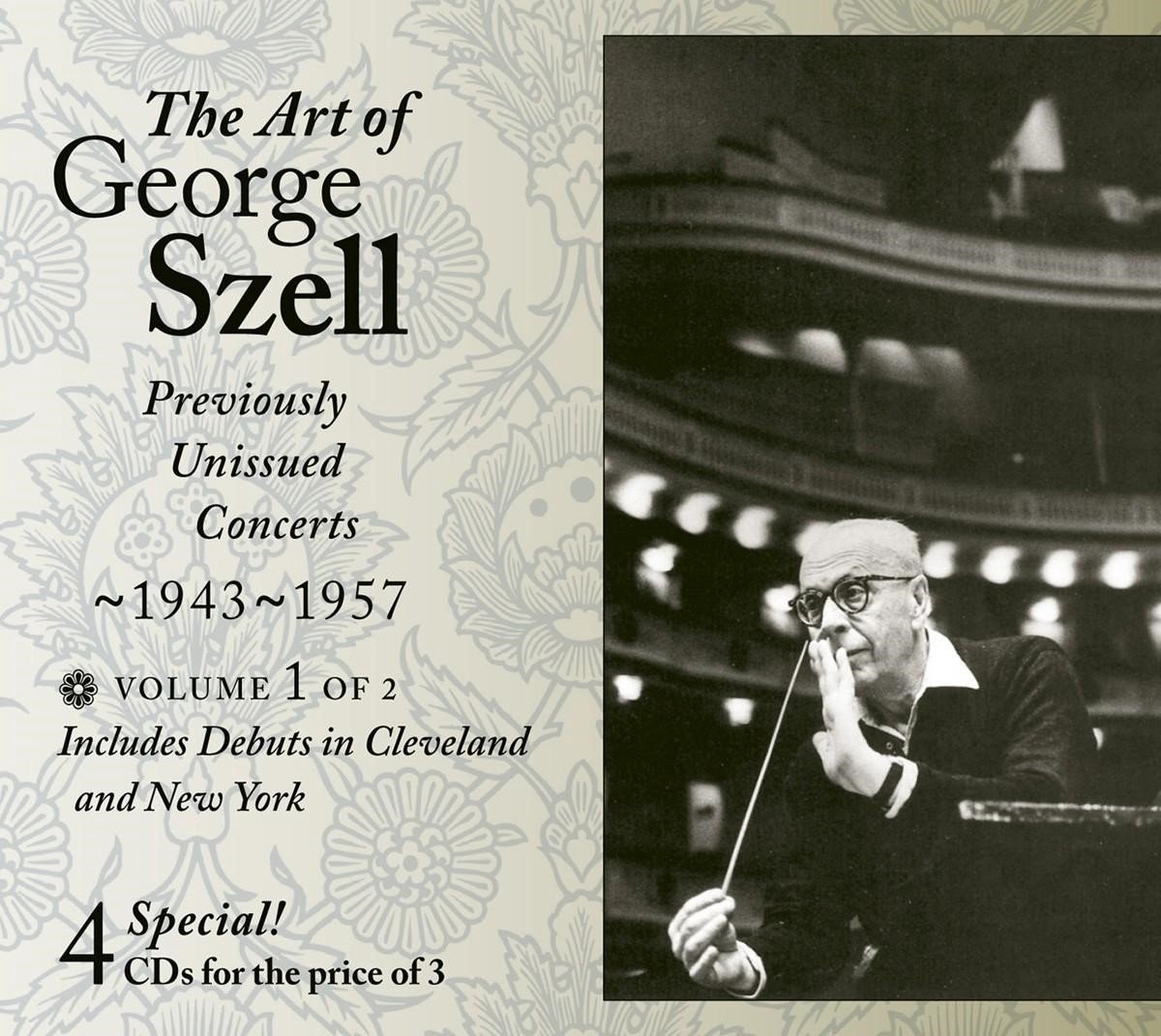 Newyork Philharmonic Symphony Orche - The Art Of George Szell, Volume 1 (4 CD)