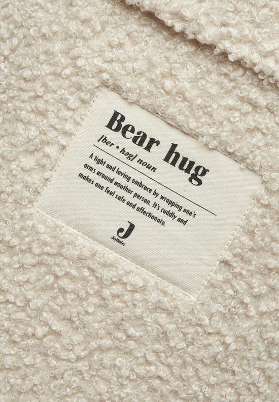 Jollein Opbergmand Boucle - Naturel — afbeelding 5