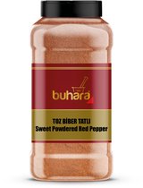 Buhara - Zoete Paprika Poeder - Toz Biber Tatli - Sweet Powdered Red Pepper - 500 gr - Groot Pakket