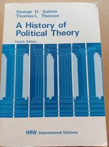 A History of Political Theory