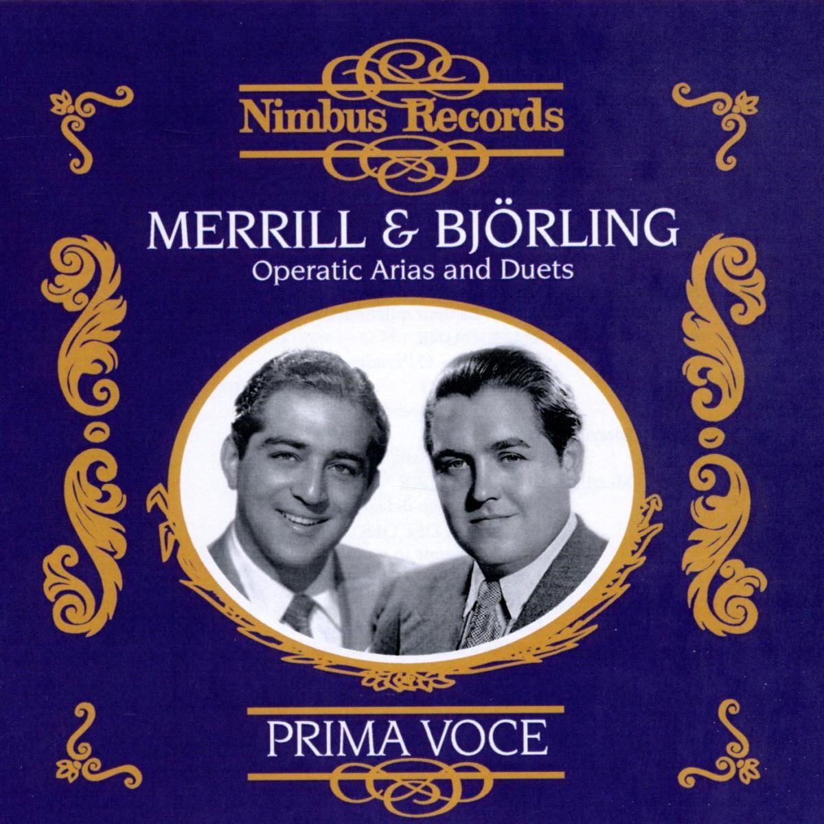 Robert Merrill, Jussi Björling - Operatic Arias And Duets (CD)