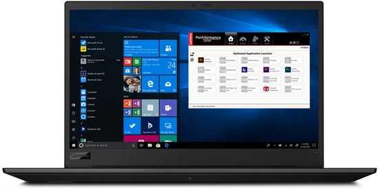 Lenovo ThinkPad P1 (2nd Gen) Intel® Core™ i7 i7-9750H Mobiel werkstation 39,6 cm (15.6") Full HD 8 GB DDR4-SDRAM 256 GB SSD NVIDIA Quadro T1000 Wi-Fi 6 (802.11ax) Windows 10 Pro Zwart - Lenovo - Hoofdafbeelding