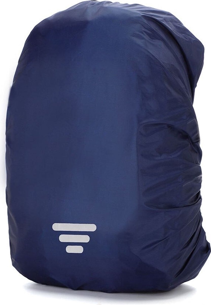 Regenhoes Rugzak – 3 Strepen – 15 tot 25L – S – Donkerblauw – Kasey Products