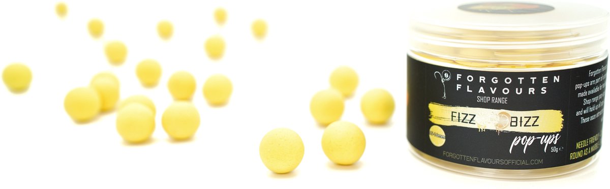 Forgotten Flavours Shop Range - Fizz Bizz pop-ups