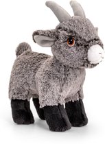 Keel Toys knuffel boerderij dieren geit/bok van 20 cm - Geiten speelgoed