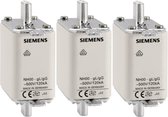 Siemens 3NA3824 NH-zekering Afmeting zekering : 000 80 A 500 V/AC, 250 V/AC 3 stuk(s)