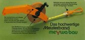 Meywald -stalen meetband met haak - 20 meter