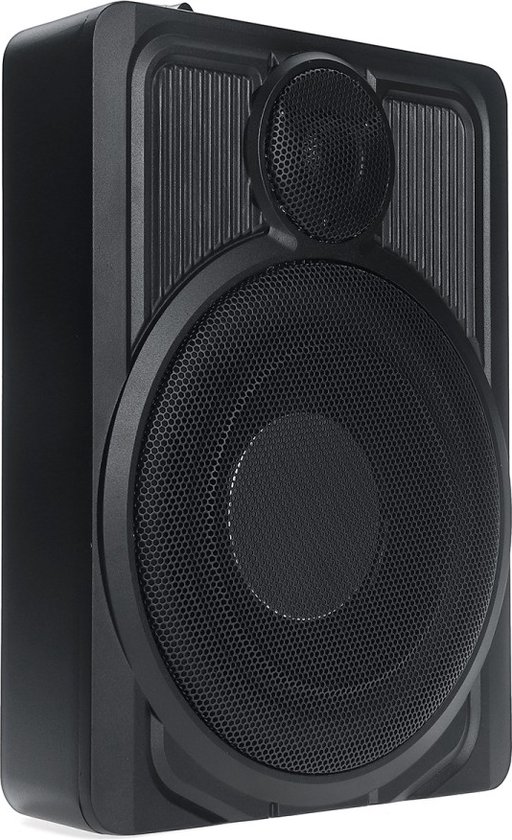 600W Ultradunne Aluminium Auto Subwoofer met Onderstoel Bevestigingskit