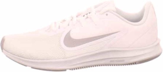 Nike Downshifter 9 (White/Wolf Grey-Pure Platinum) - Maat 44
