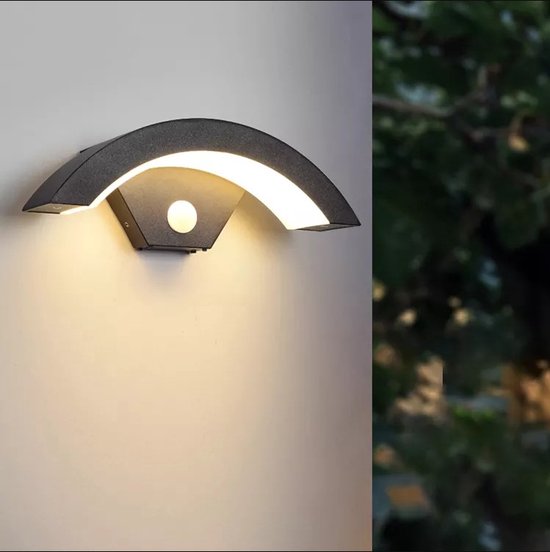 LED WhiteLabel Buitenlamp met bewegingssensor
